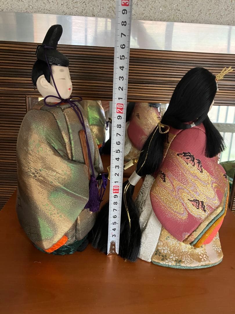 正絹　立びな飾　皇宮