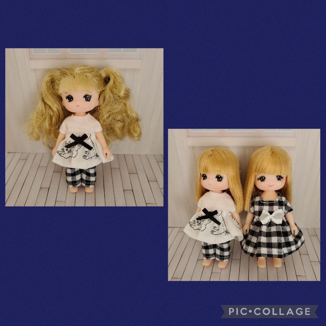 ミキちゃんマキちゃん 服 ３点セット ハンドメイド 　196