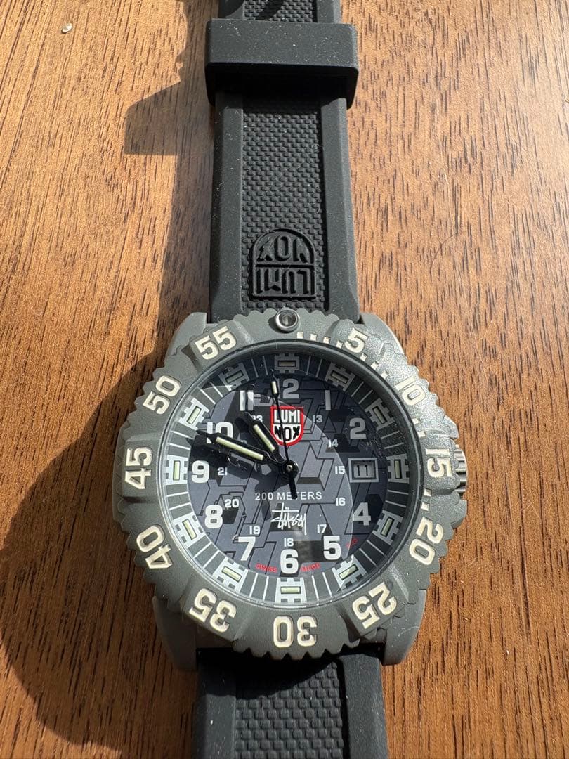 Dala STUSSY Luminox Delta トリプルコラボ 腕時計