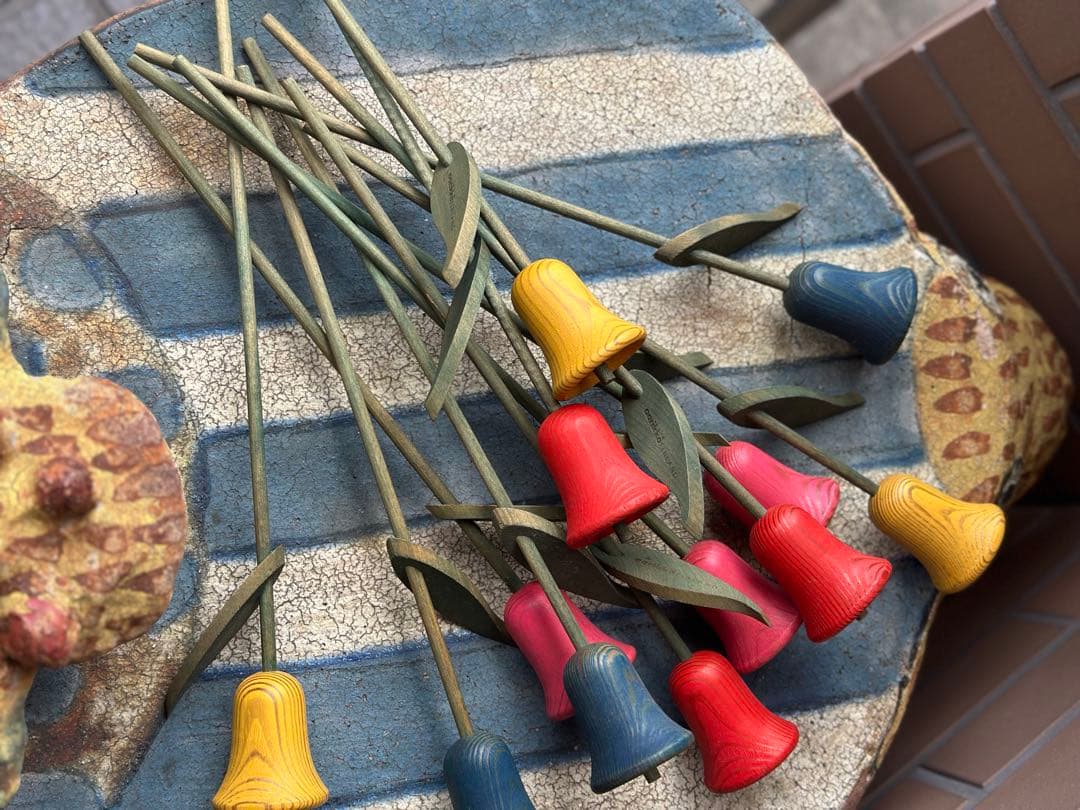 aarikka 木製 チューリップ