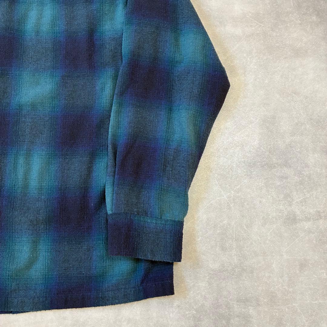 TOWNCRAFT タウンクラフト 60s NEL オンブレチェック 現行品 M