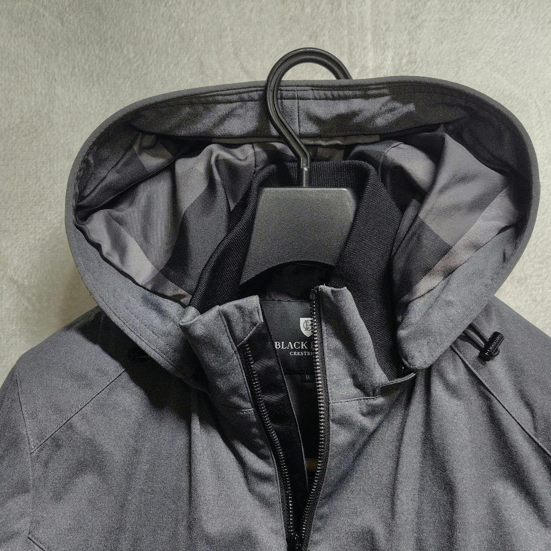 極美品　ブラックレーベルクレストブリッジ　2way　ブルゾン　チェック ナイロン