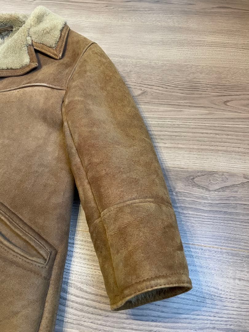 シープスキン　ランチコート　英国製