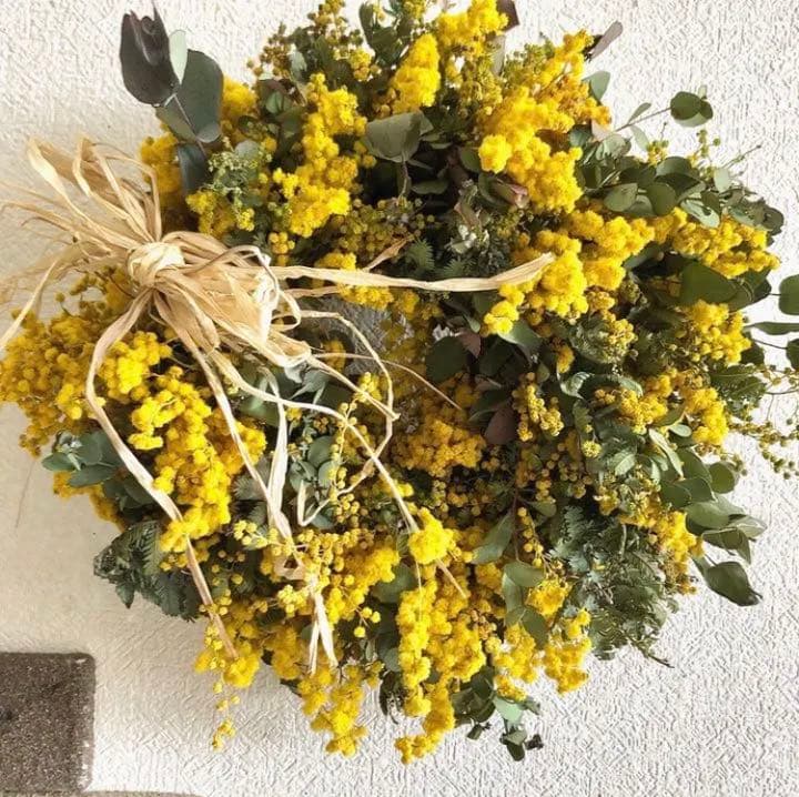 ナチュラルリース ミモザリース