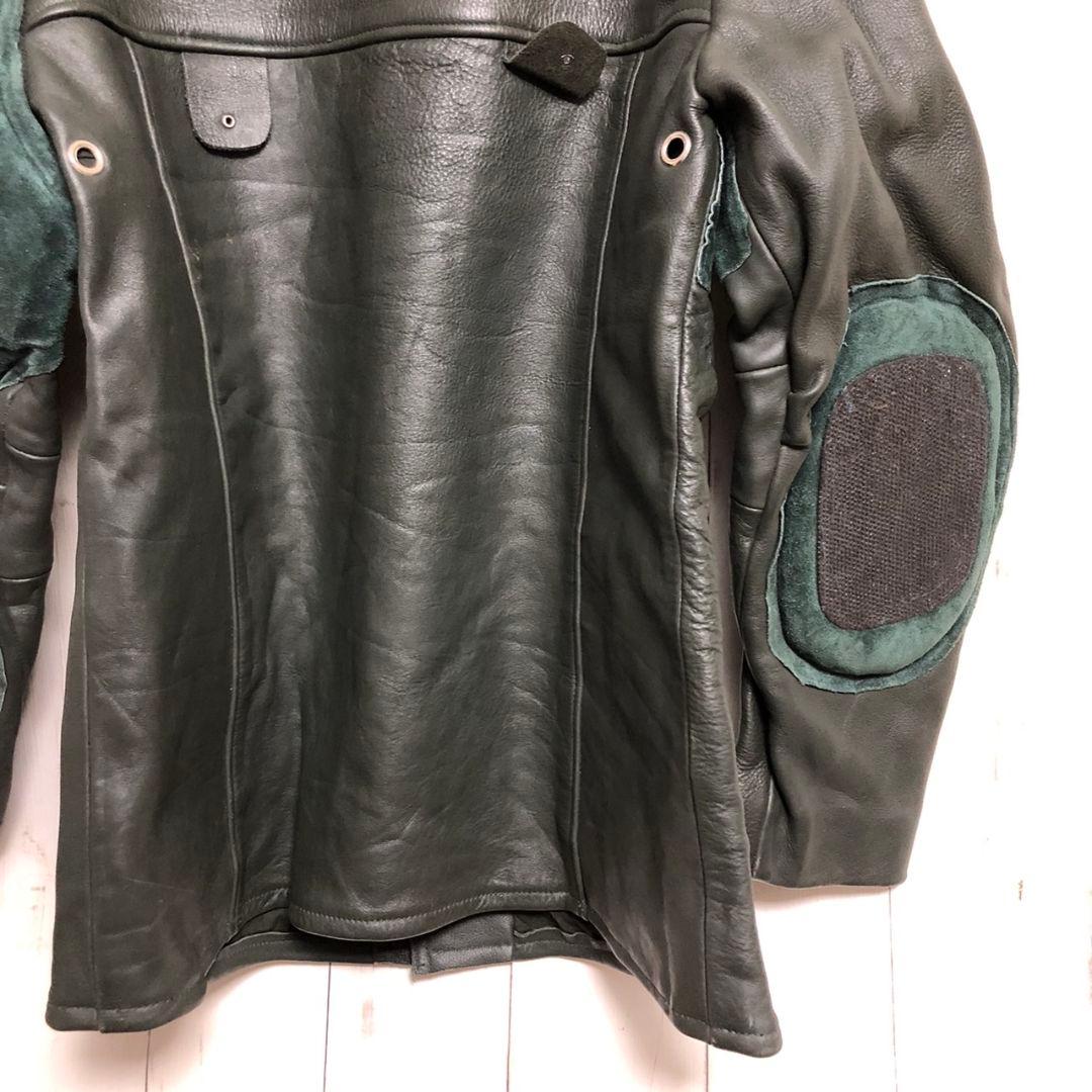 70s ユーロレザー シューティングジャケット レザー 本革 ヴィンテージ