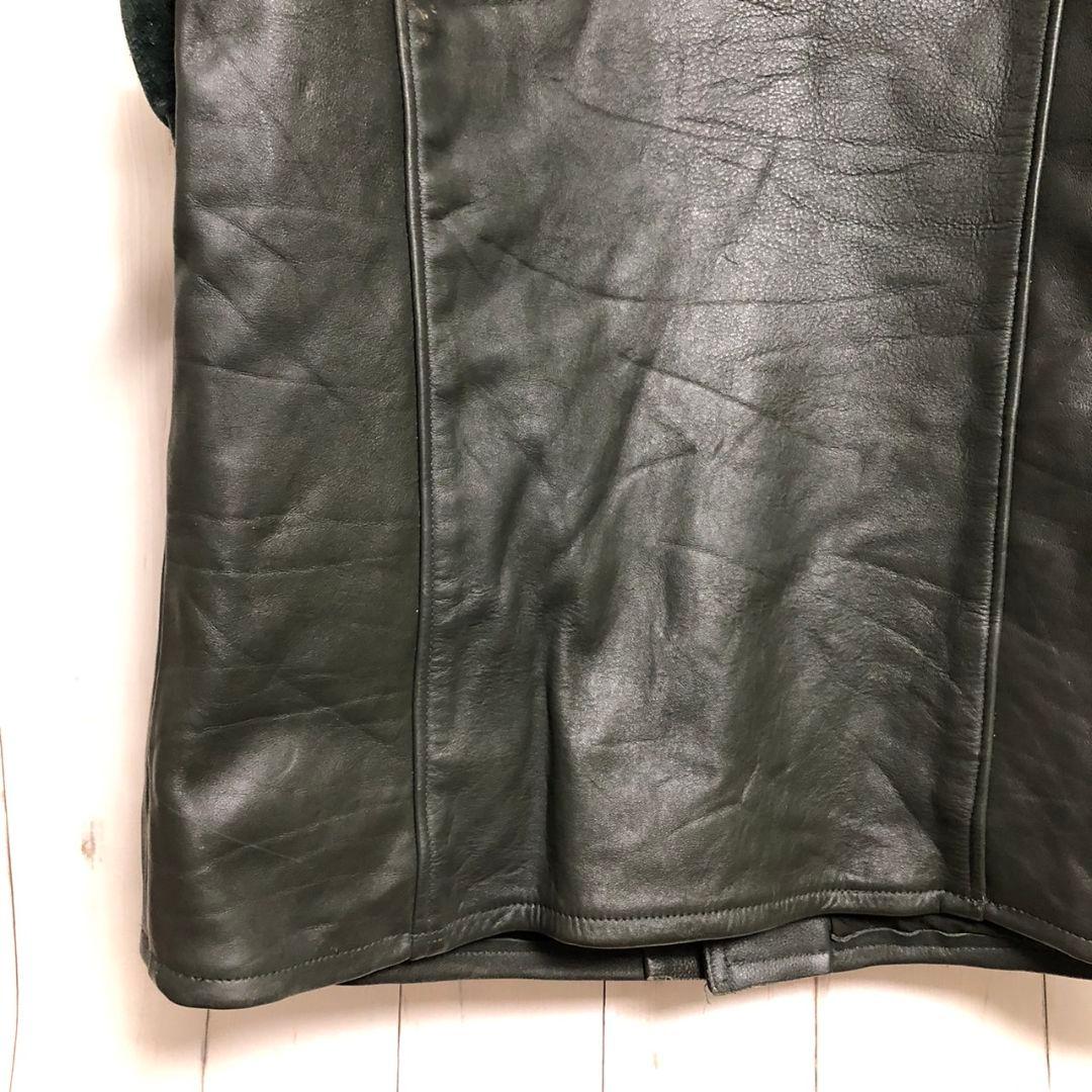 70s ユーロレザー シューティングジャケット レザー 本革 ヴィンテージ