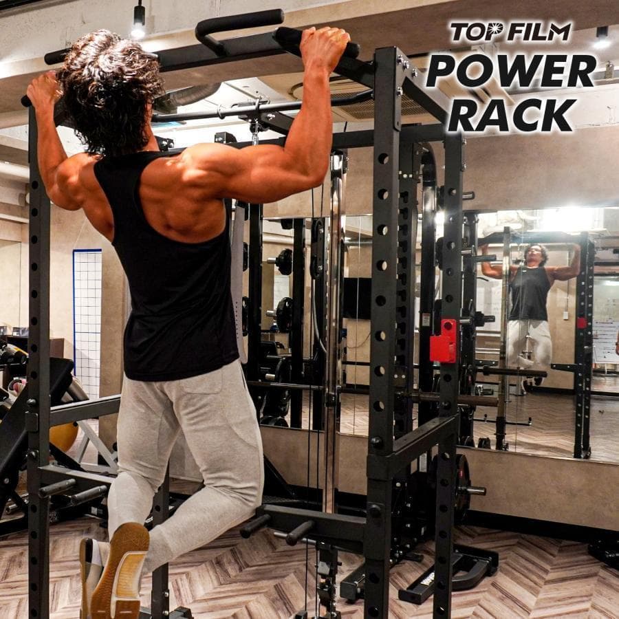 2189パワーラック ハーフラック12段階調節可能 自宅 家庭用 筋トレ 懸垂