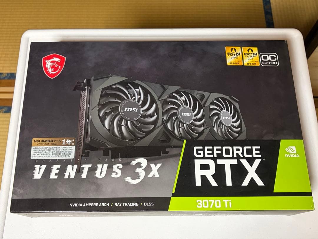 グラフィックボード・グラボ・ビデオカード MSI GeForce RTX 3070 Ti