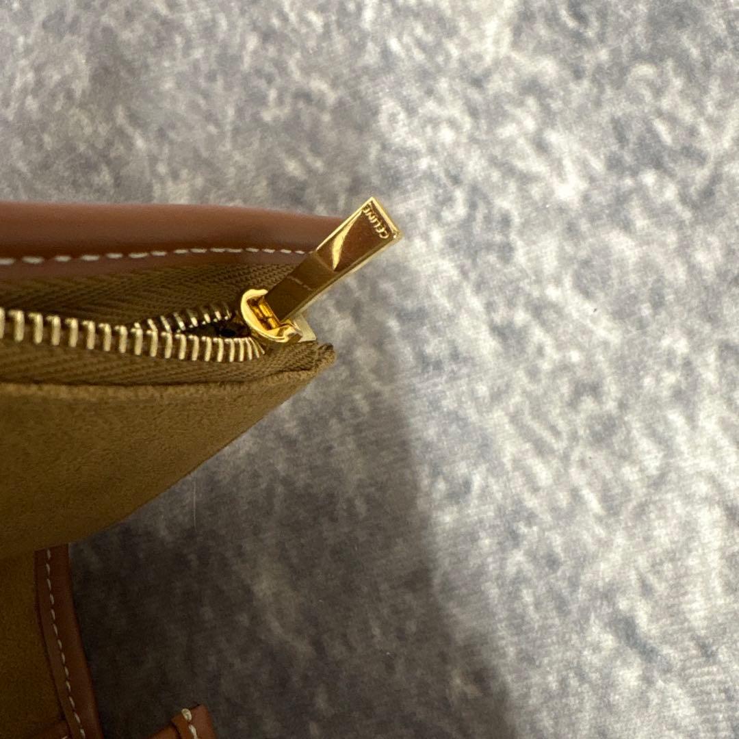 ジュエリーポーチ / トリオンフキャンバス & カーフスキン　セリーヌ