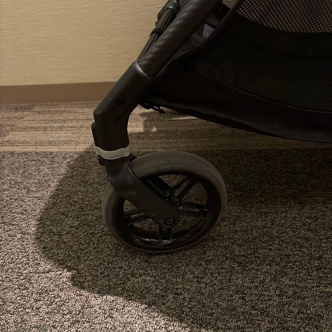 サイベックス メリオ カーボン 2023 ムーンブラック カップホルダー付