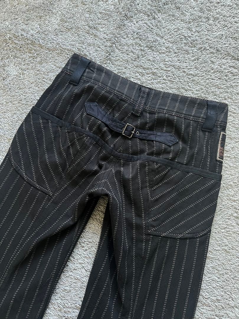 パンツ \"MARITHE+FRANCOIS GIRBAUD\"Stripe Pants