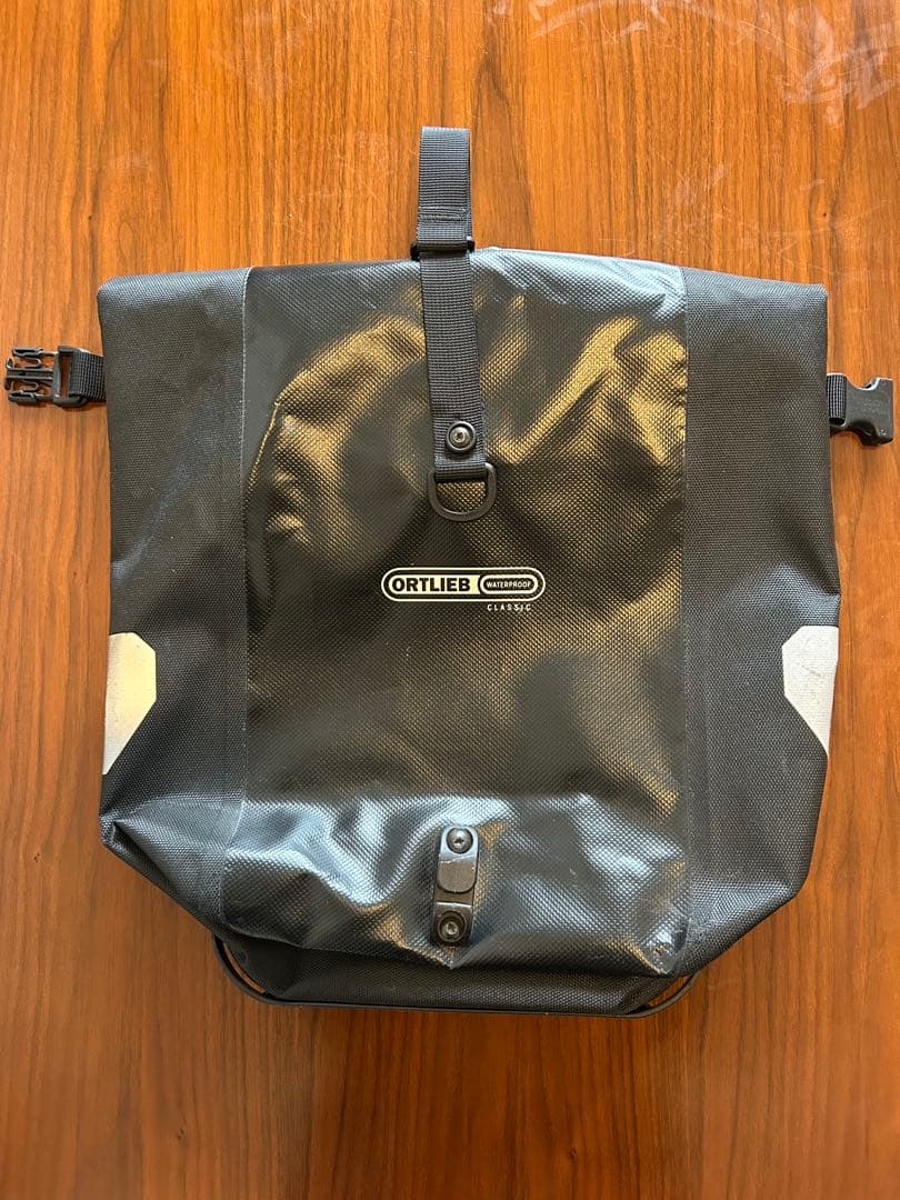 【良品】ORTLIEB 防水バッグ 中型 ブラック