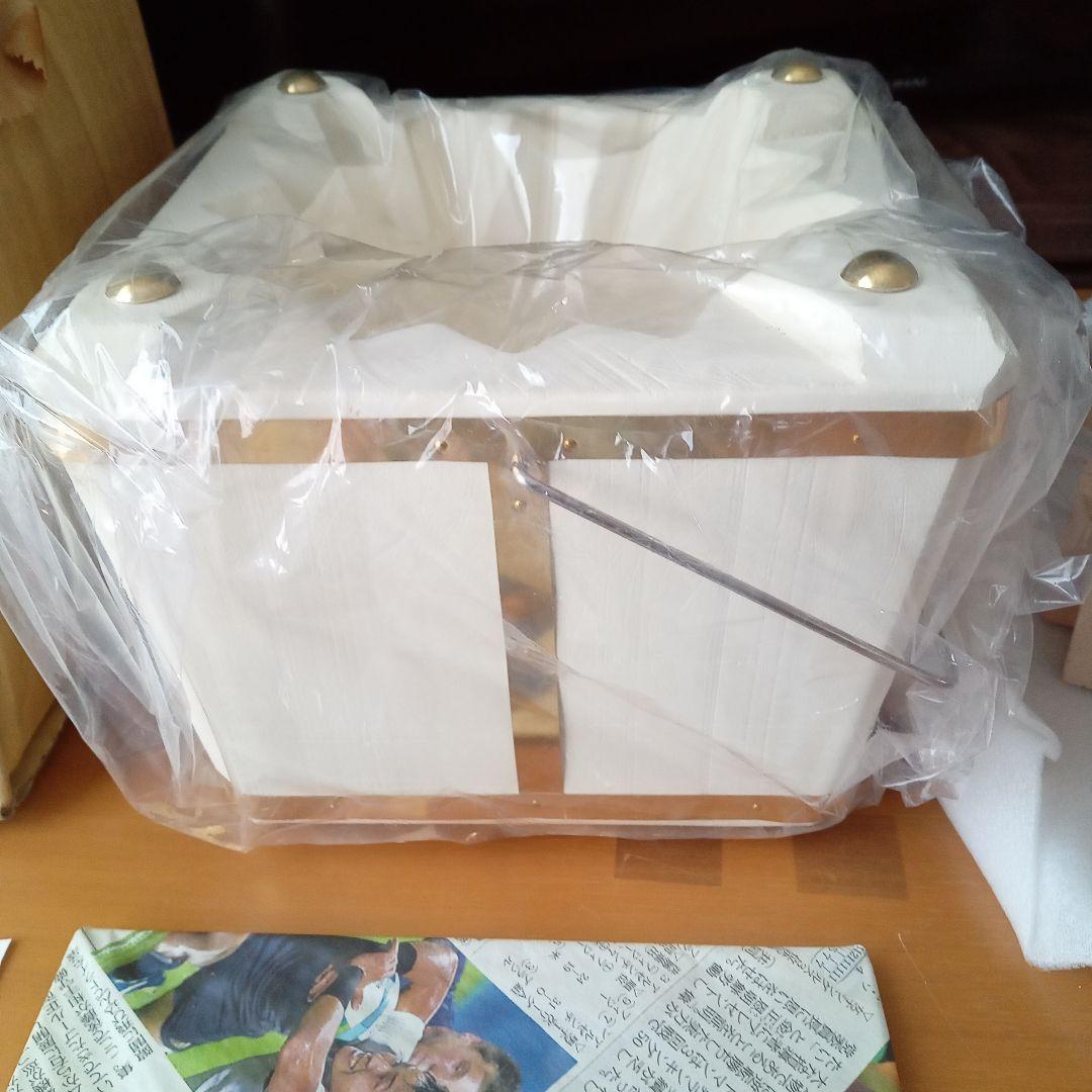 輪島 珪藻土 切り出し七輪 未使用 切出正角21号 土台ブロック付 鍵主工業