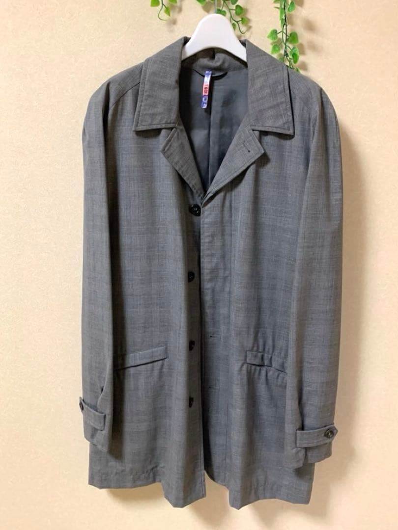 ✨つん✨ ✰ dunhill✰ダンヒル✰ハーフコート✰グレー✰ラグラン袖