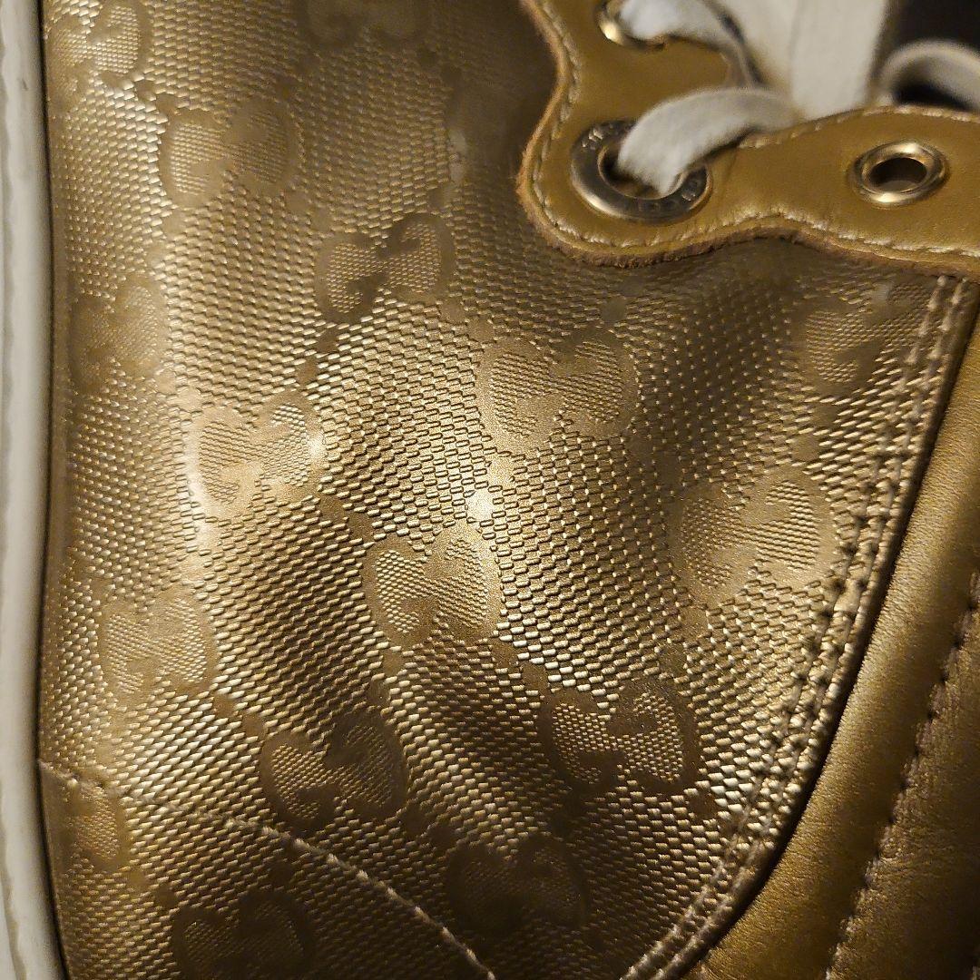 GUCCI メンズハイカット ヴィンテージスニーカー 27.5 9 1/2