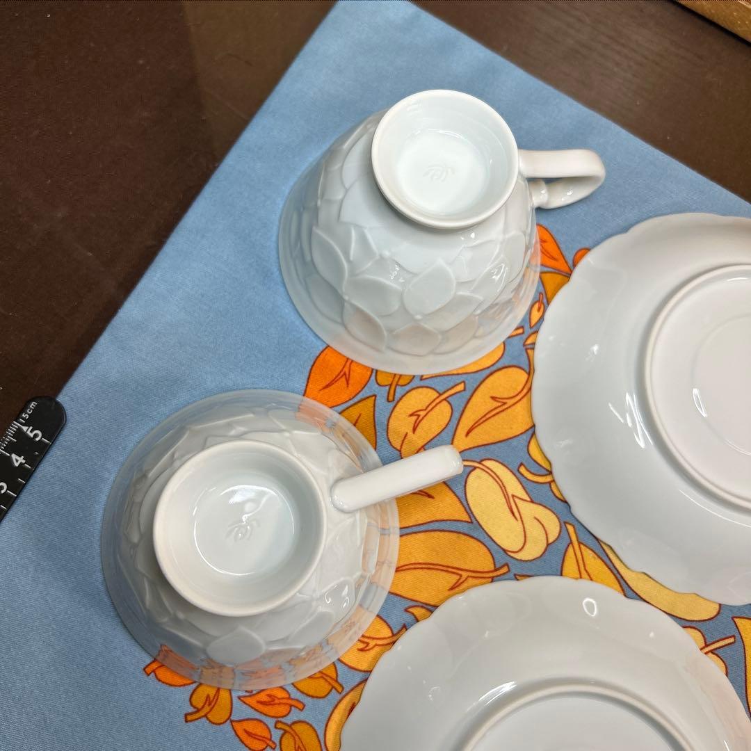 香蘭社　紫陽花　CS、15㌢・19㌢プレートのカルテット２組 美品