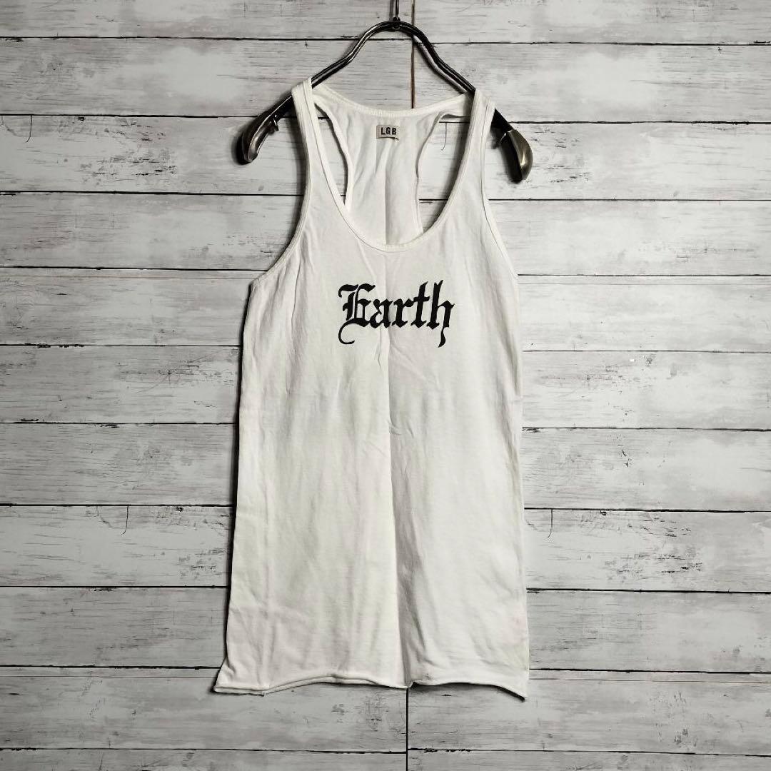 LGB ルグランブルー タンクトップ ノースリーブカットソー 白