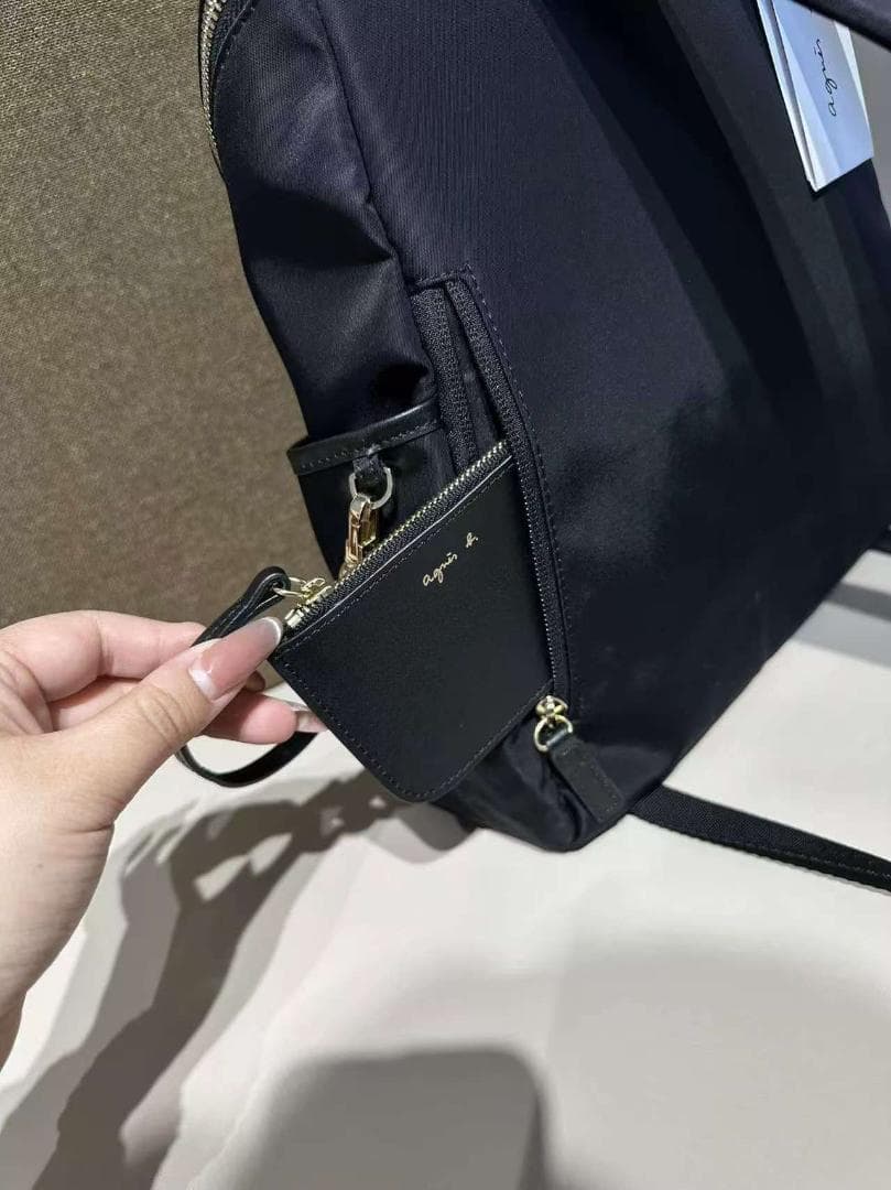 agnès b. VOYAGE FEMME バックパック リュック ブラック