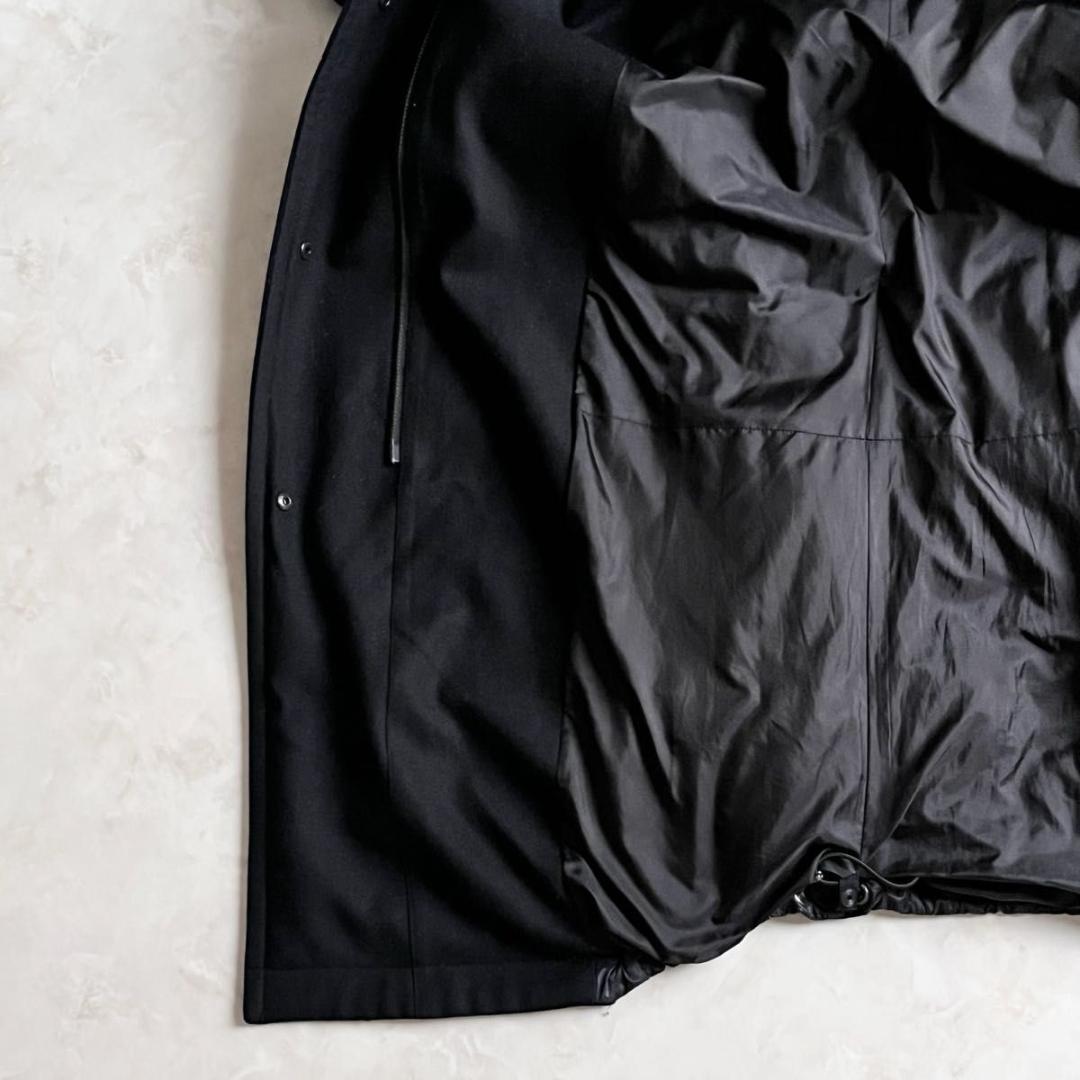 ENFOLD MELTON×DOWN COAT　ダウン　ウール　異素材　38 M