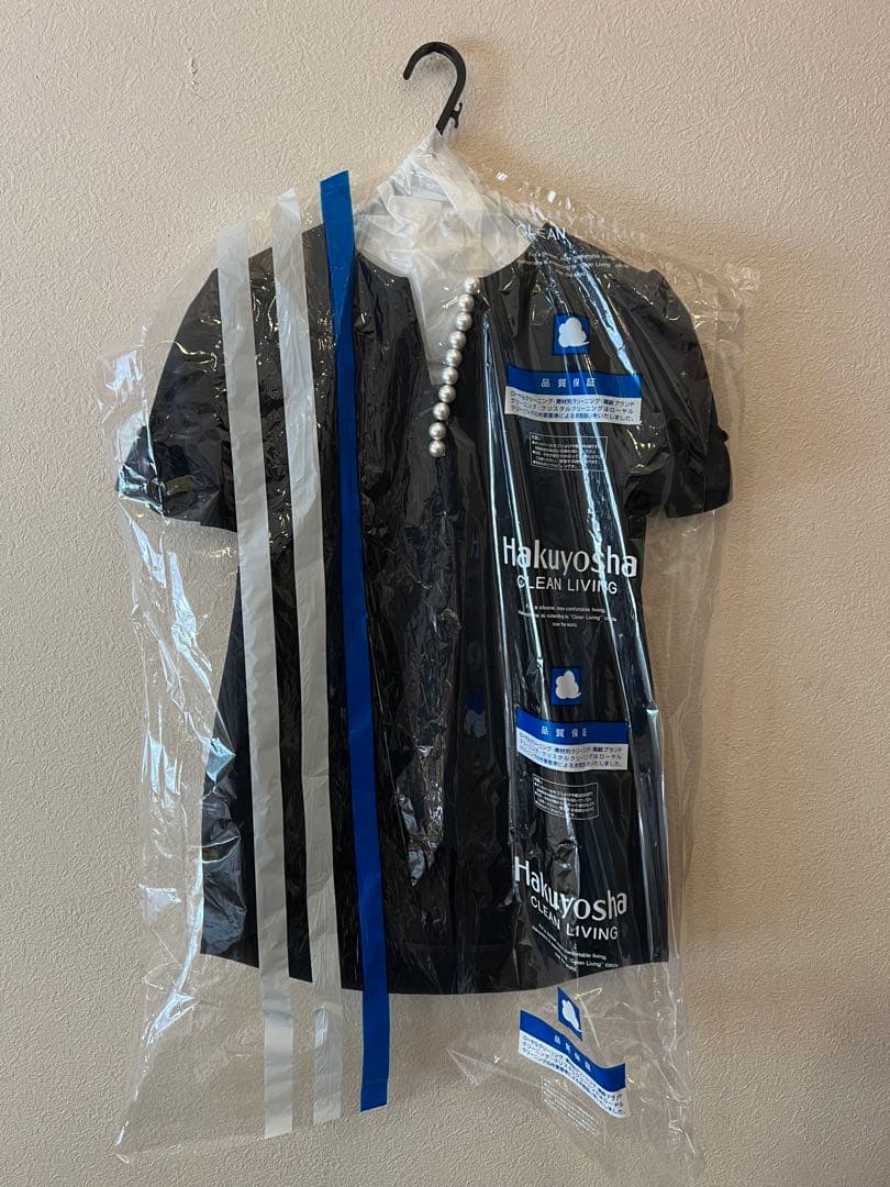 YOKOCHAN ギャザースリーブパールスリットラインブラウス　38