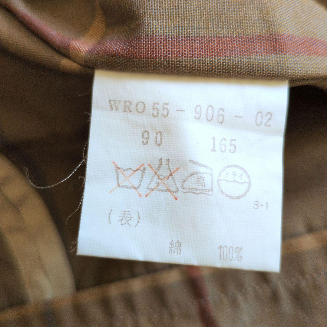 バーバリーズベージュ ステンカラーコート ライナー