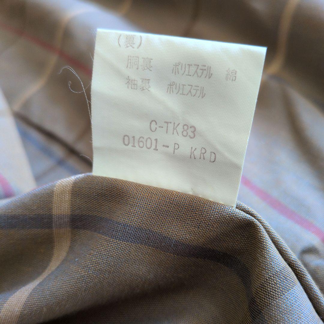 バーバリーズベージュ ステンカラーコート ライナー