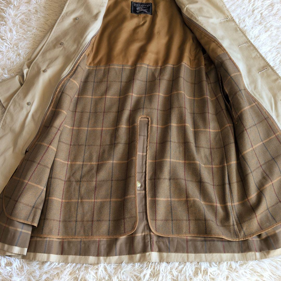 バーバリーズベージュ ステンカラーコート ライナー