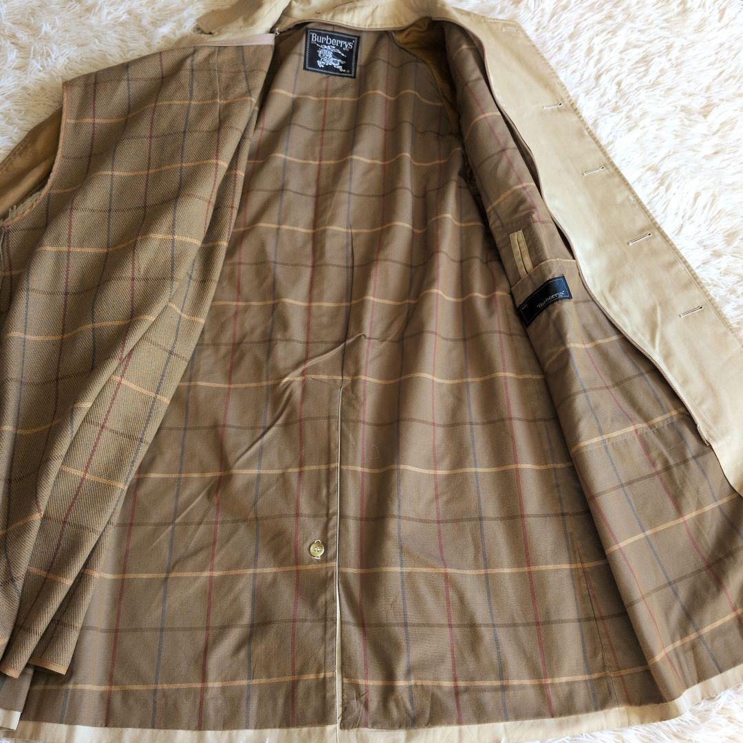 バーバリーズベージュ ステンカラーコート ライナー