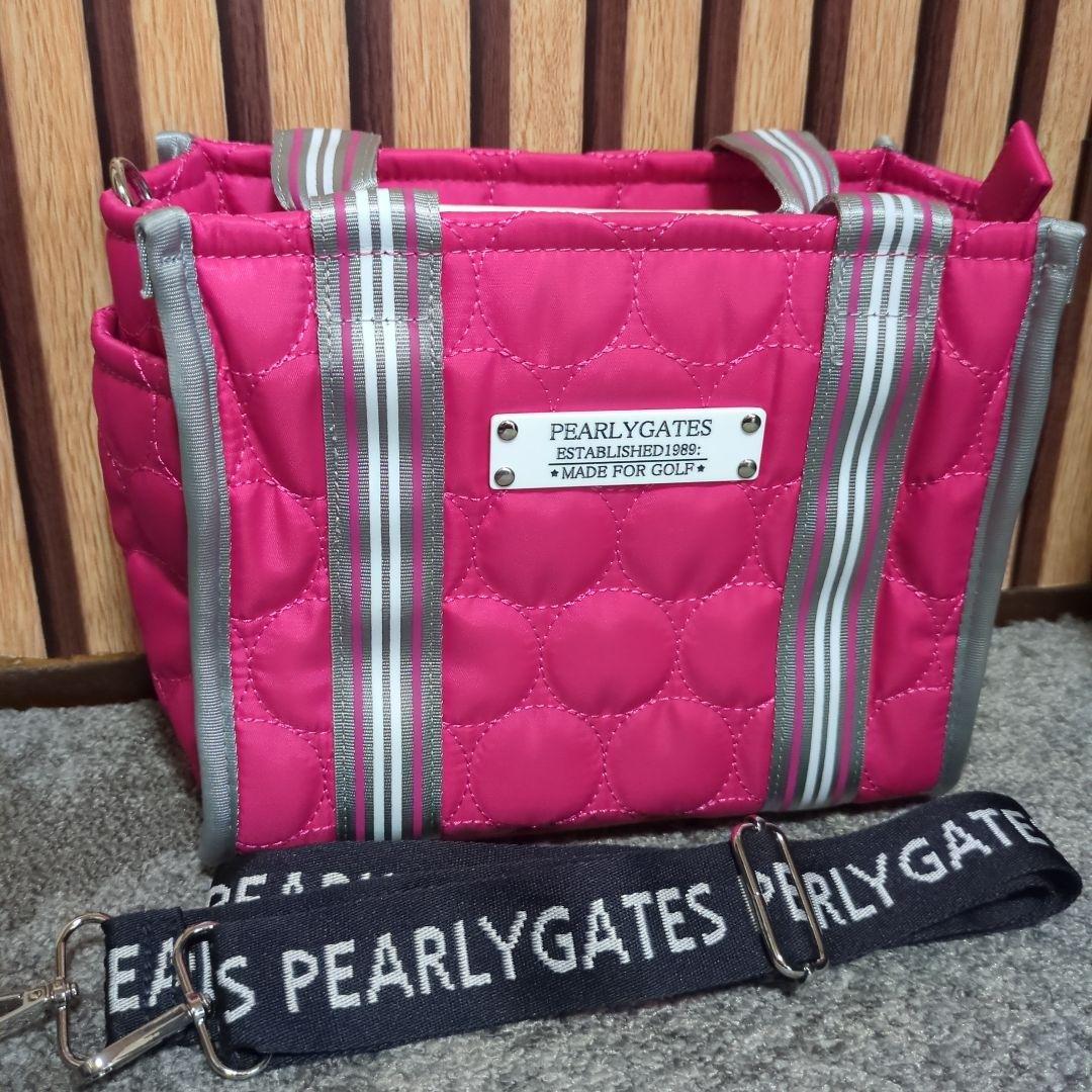 PEARLY GATES ゴルフバッグ ピンクほぼ新品✨