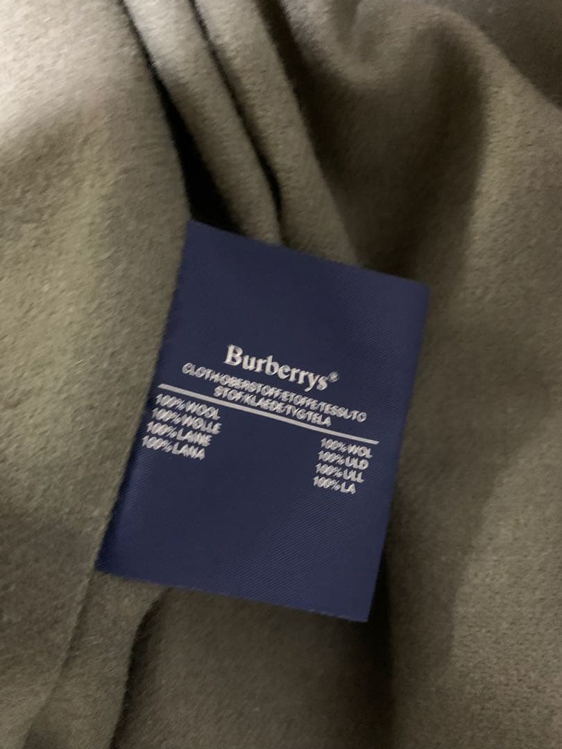 希少★2枚襟英国製バーバリー★トレンチコート　小さいサイズ