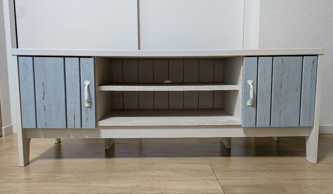 ニトリ ☆ テレビボード　テレビ台【マリーナ 4511D WW&BL】