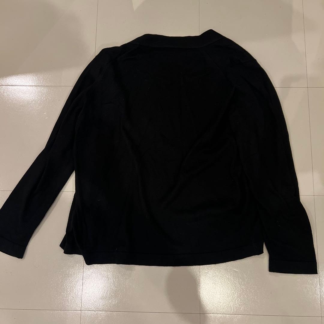 JOHN SMEDLEY ブラックカーディガン M