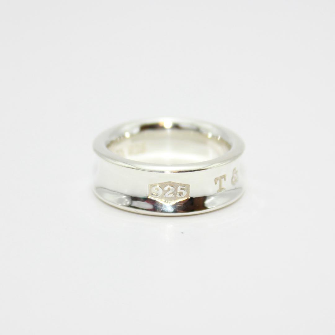 美品 Tiffany&Co. アクセサリー 1837 ナロー リング 9号