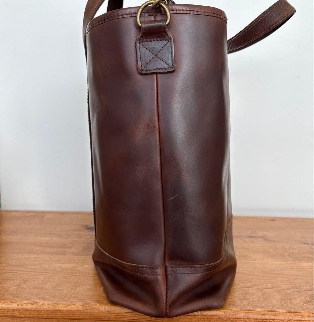 SLOW レザーバッグ　スロウ　ショルダー　トートバッグ　茶　本革　ブラウン系