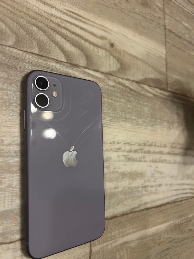 iPhone11 128GB パープル　バッテリー68% SIMフリー