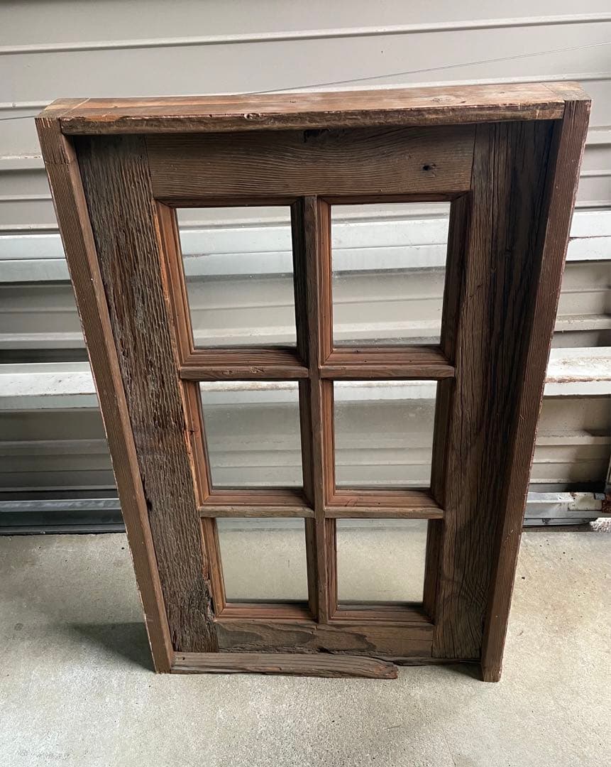 稀少/アンティーク/フランス/古材/窓枠/窓/店舗什器/③