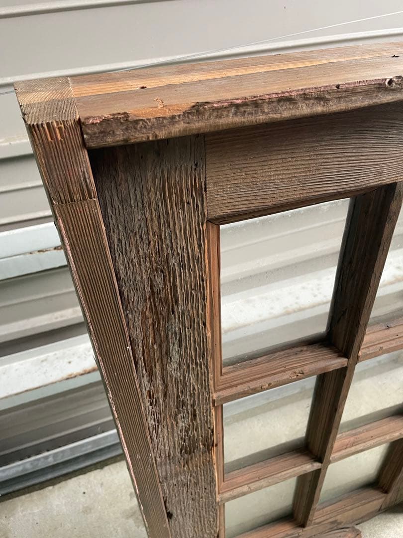 稀少/アンティーク/フランス/古材/窓枠/窓/店舗什器/③