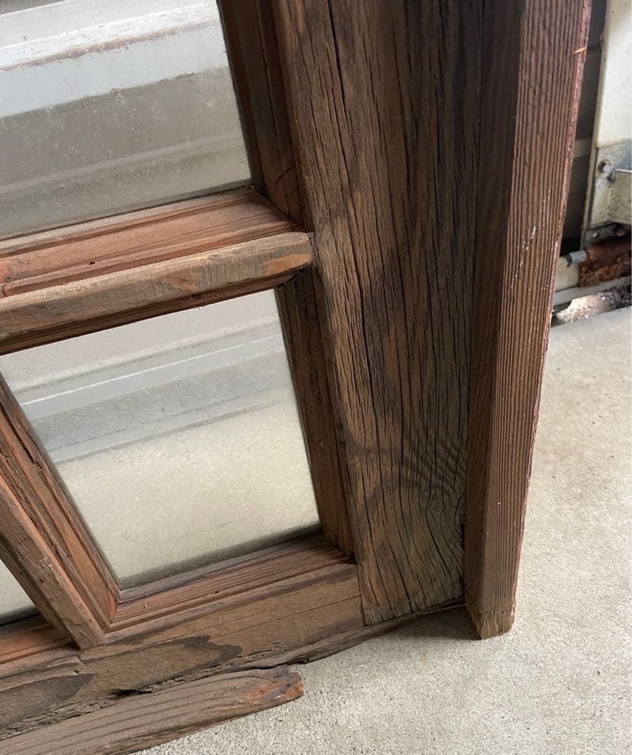 稀少/アンティーク/フランス/古材/窓枠/窓/店舗什器/③