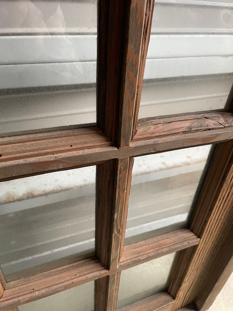 稀少/アンティーク/フランス/古材/窓枠/窓/店舗什器/③