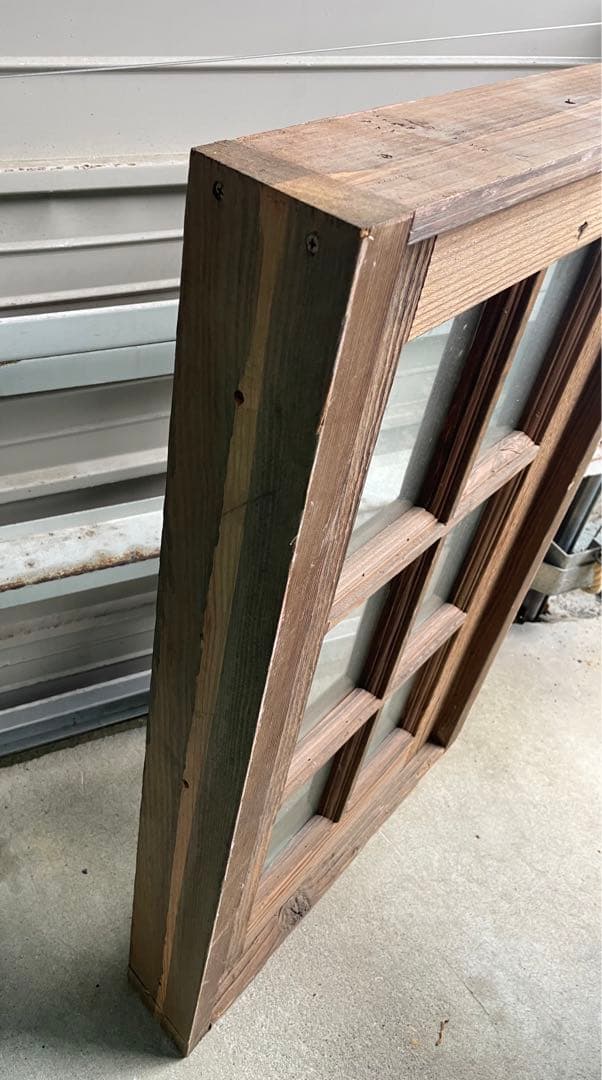 稀少/アンティーク/フランス/古材/窓枠/窓/店舗什器/③