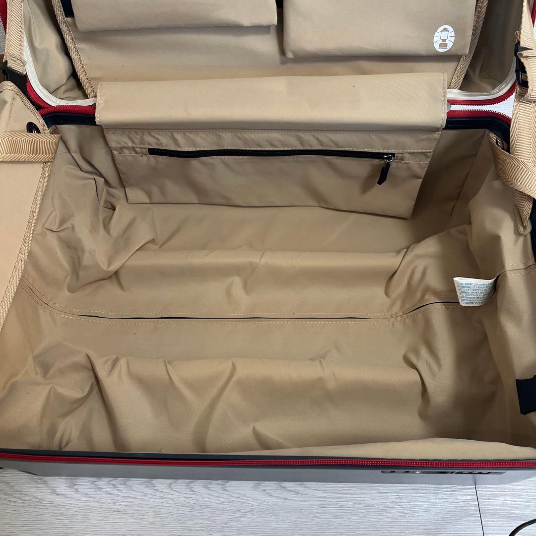 ロフト限定コラボ コールマン スーツケース 38L トリコロール 絶版 入手困難