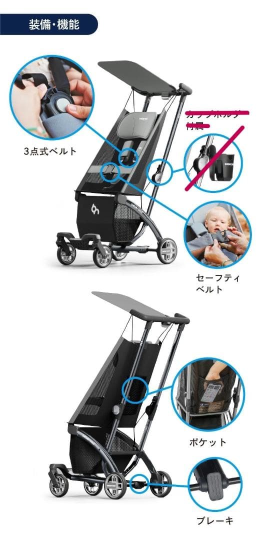 展示落ち　beberoad R1 　グレー