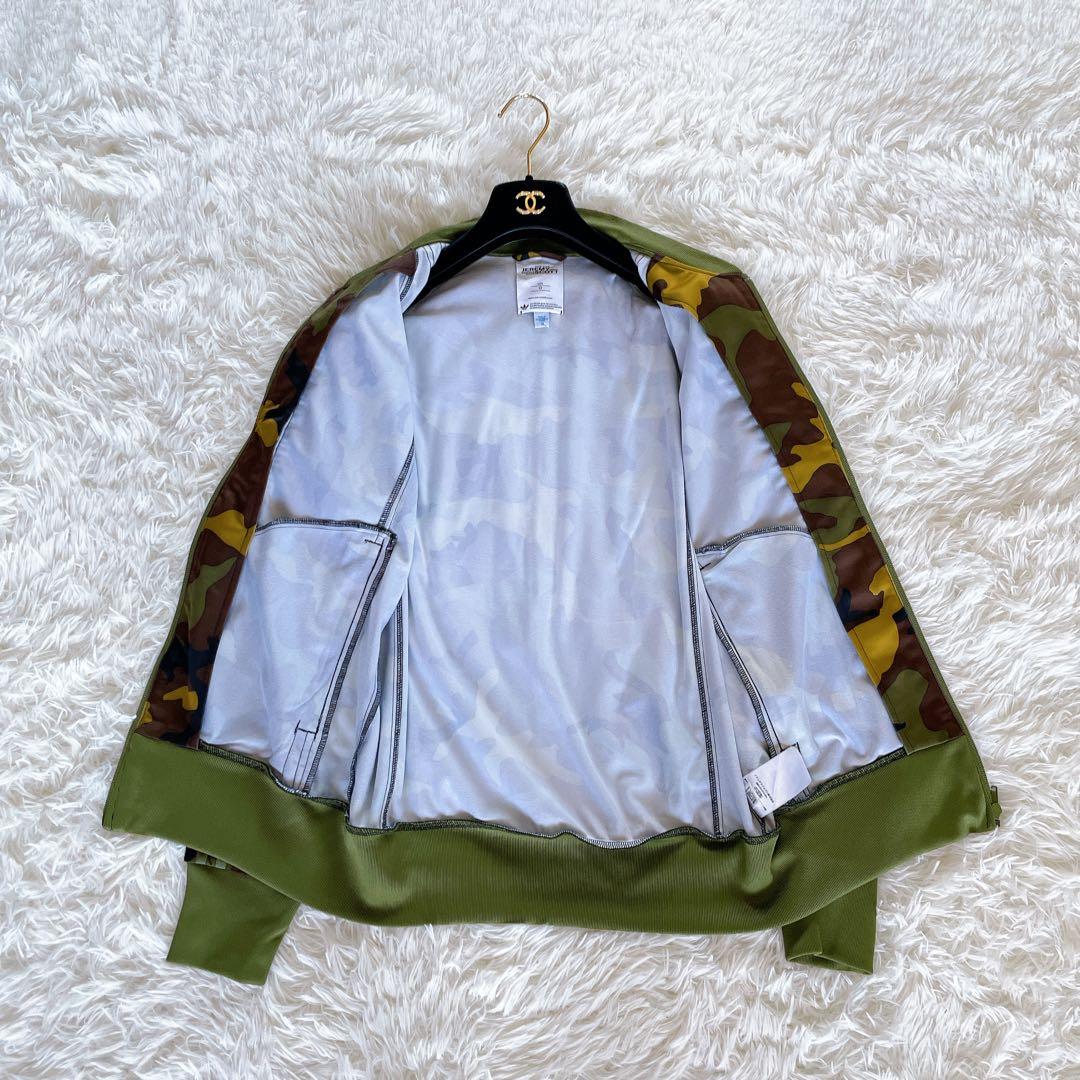 希少✨美品【アディダス】ジェレミースコット カモフラ フリル トラックジャケット