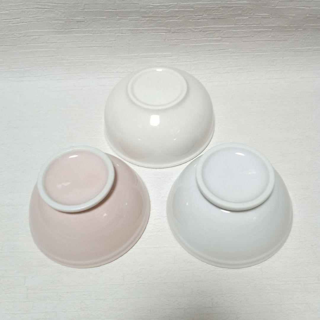 PINK HOUSE ピンクハウス カフェオレボウル ロゴ ホワイト/ピンク