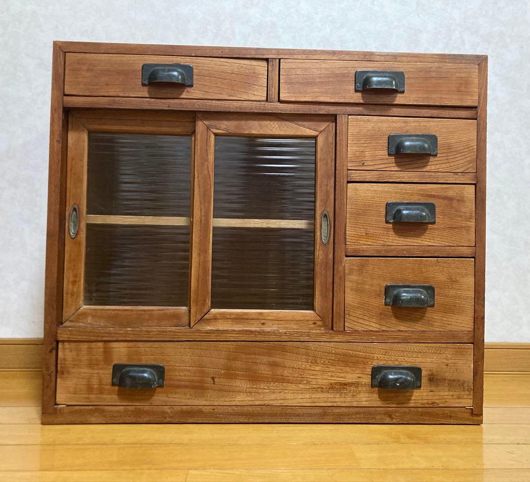 送料込み！昭和 レトロ 古民家 チェスト たんす 物入れ