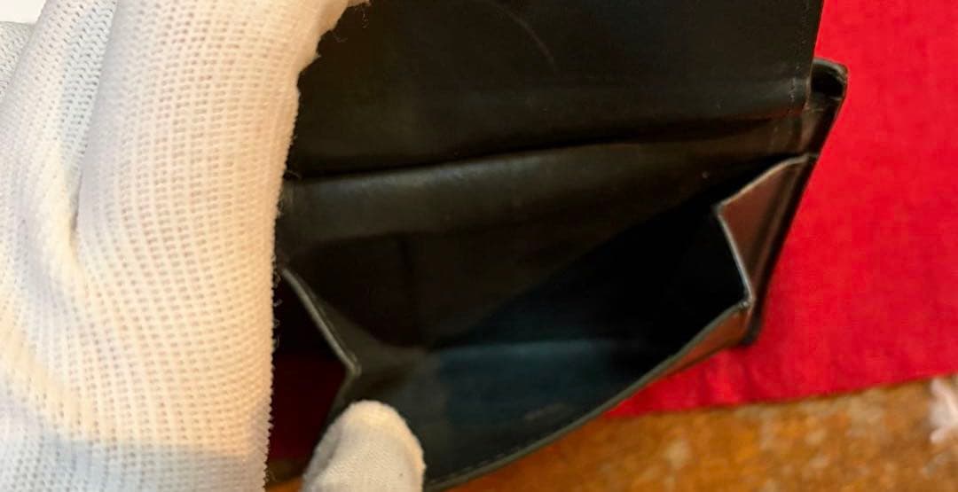 E*T様 Bottega Veneta カセット深緑　二つ折り財布　箱巾着付き