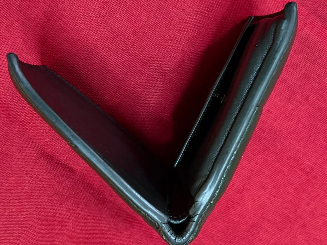 E*T様 Bottega Veneta カセット深緑　二つ折り財布　箱巾着付き