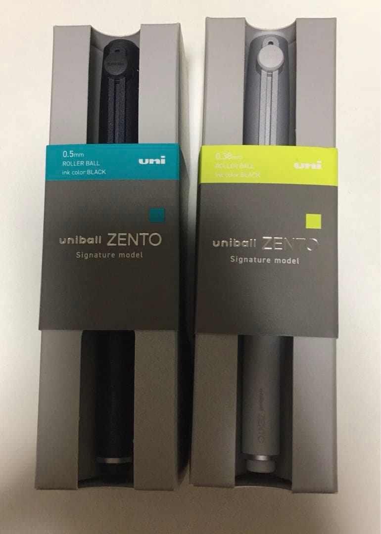 ユニボール　ゼント　シグニチャーモデル　シルバー