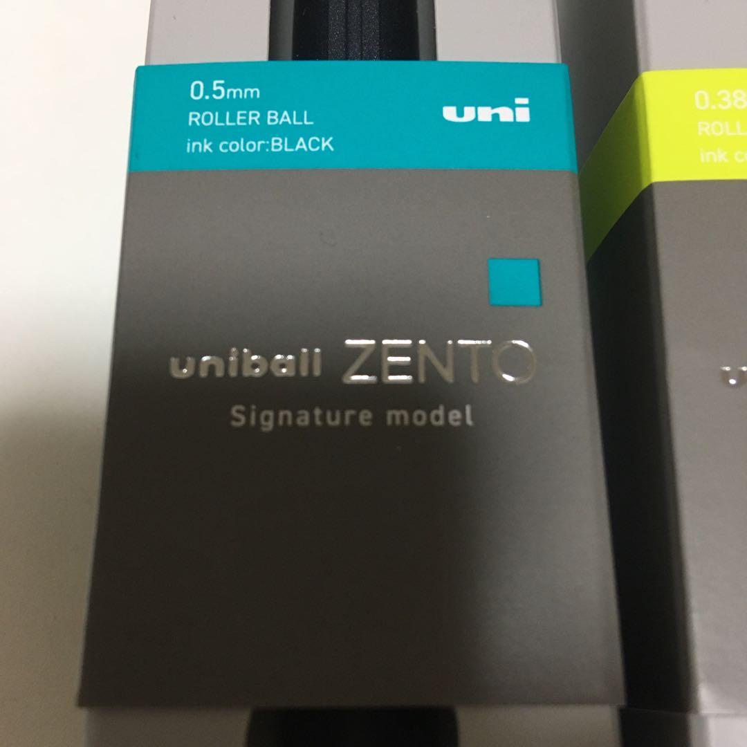 ユニボール　ゼント　シグニチャーモデル　シルバー