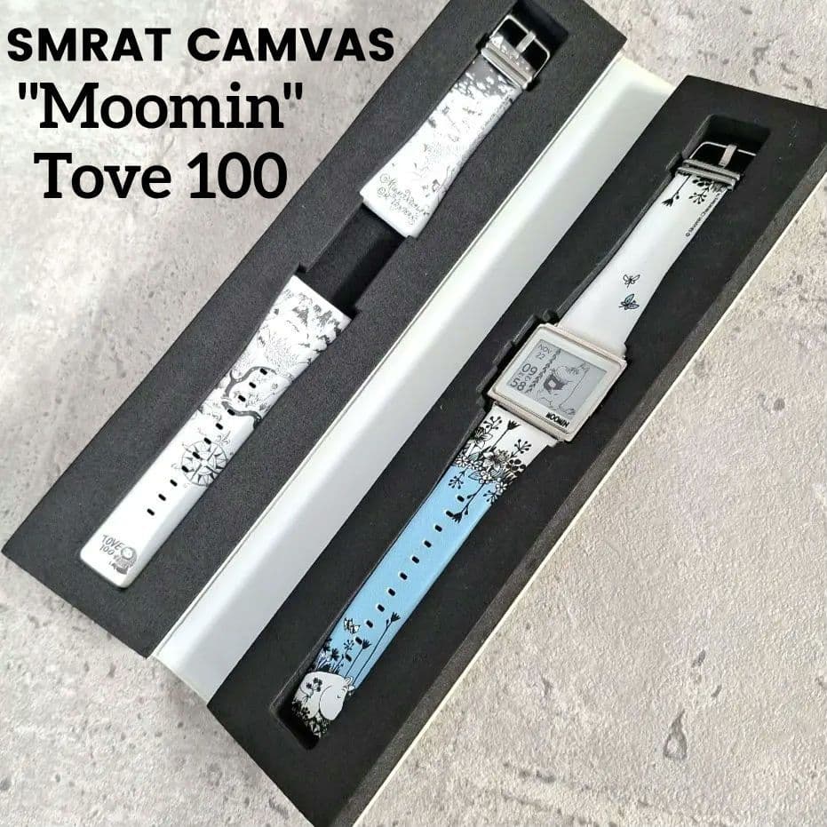 超希少✨エプソン ムーミン スマートキャンバス トーベヤンソン展限定 腕時計